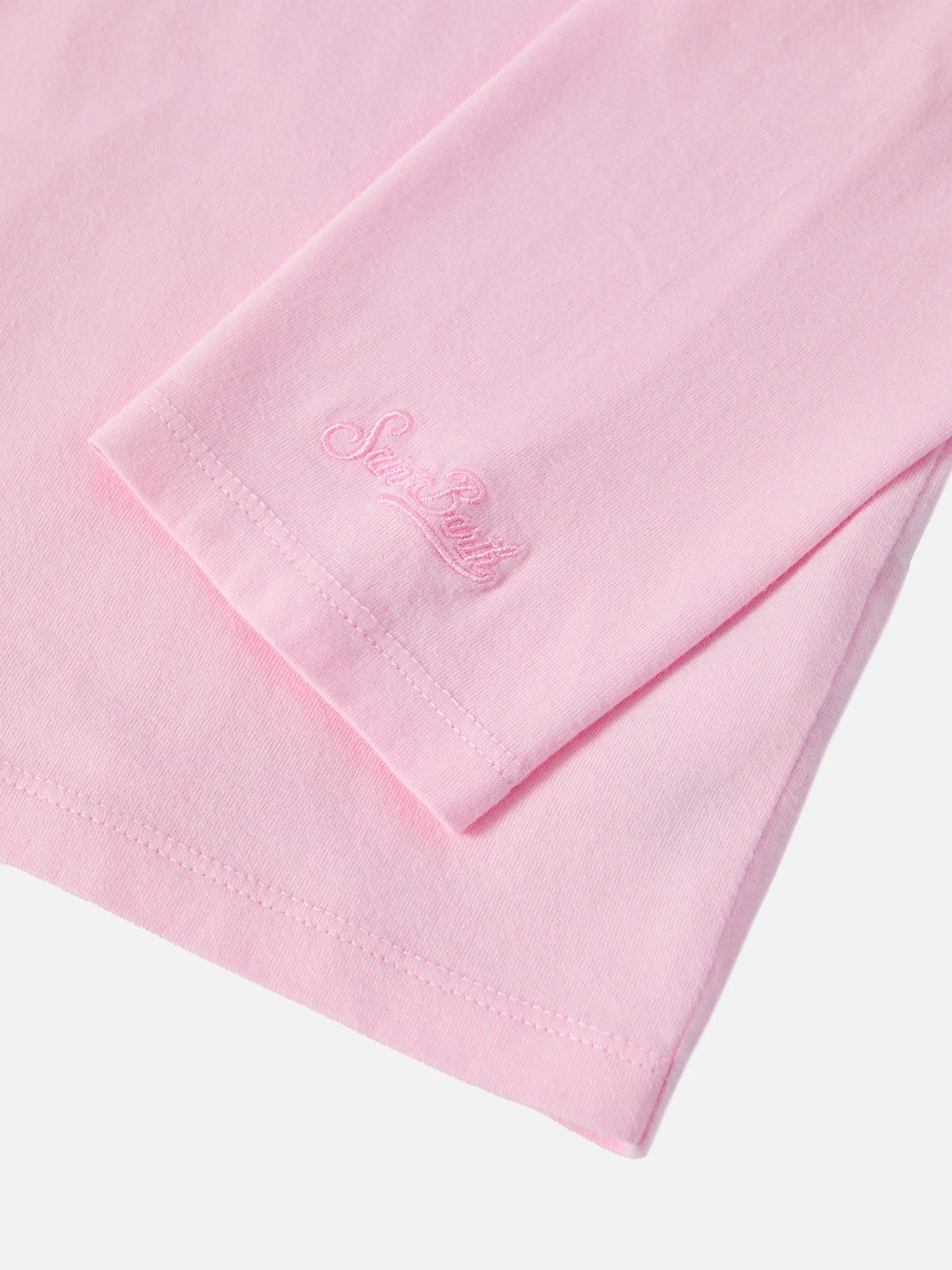 Camiseta rosa Penny con estampado de Snoopy con strass | Edición especial