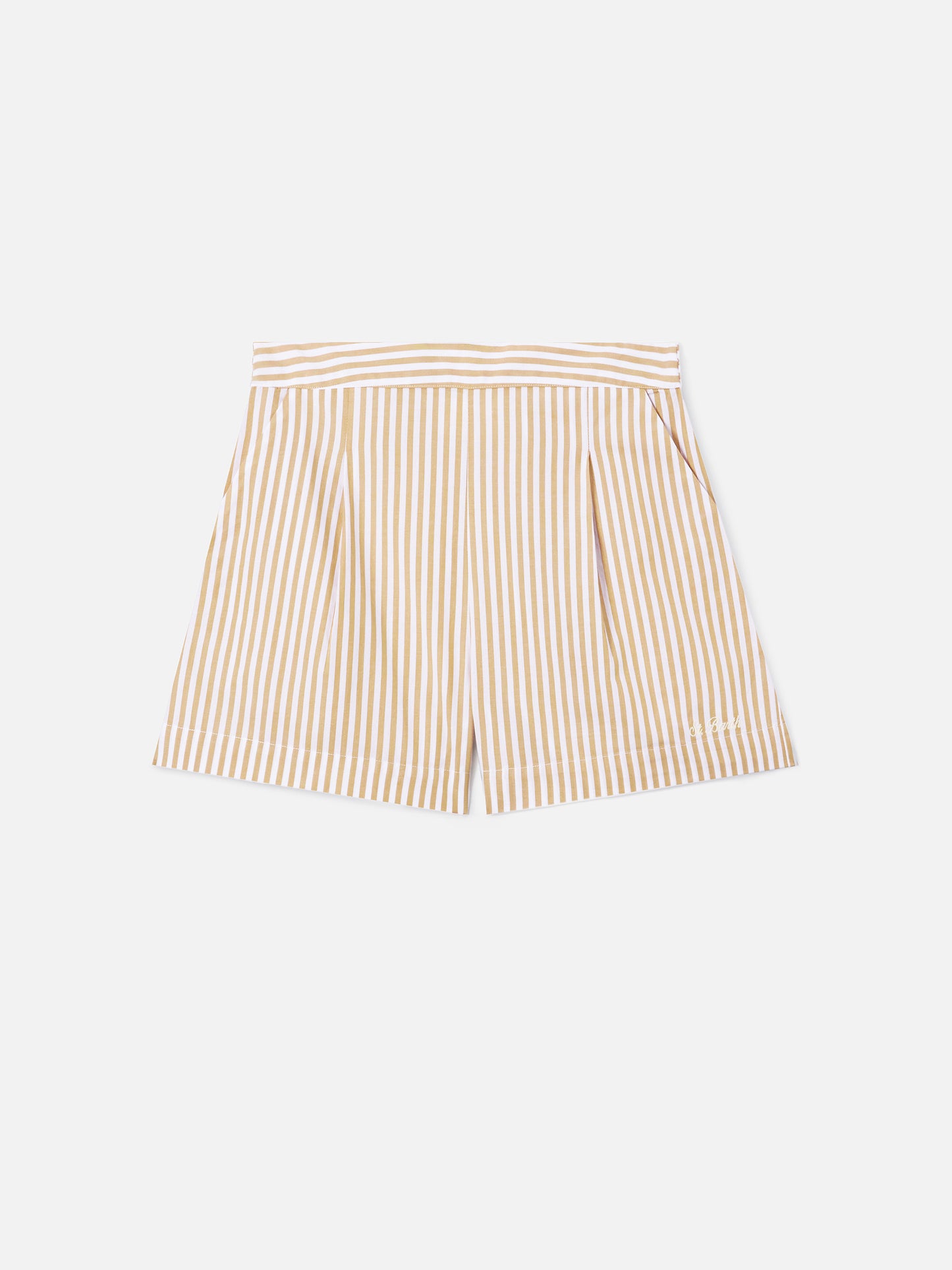 Short beige rayé Amani