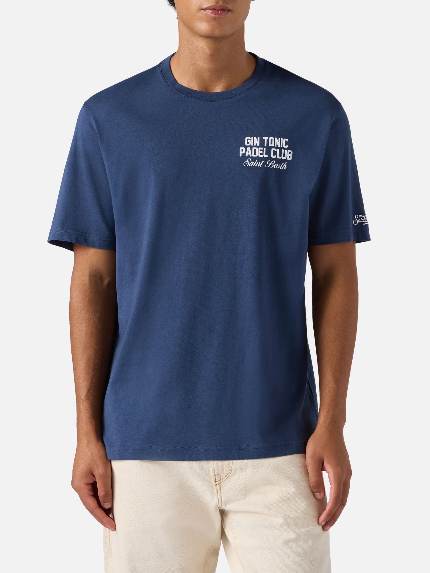 Camiseta de algodón Arnott con estampado Gin Tonic cocktail Padel Club