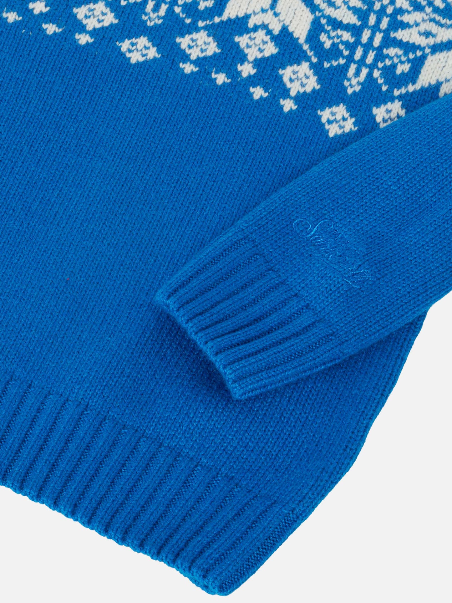 Bombardino Jr Pullover mit Courmayeur- und Fair-Isle-Jacquard