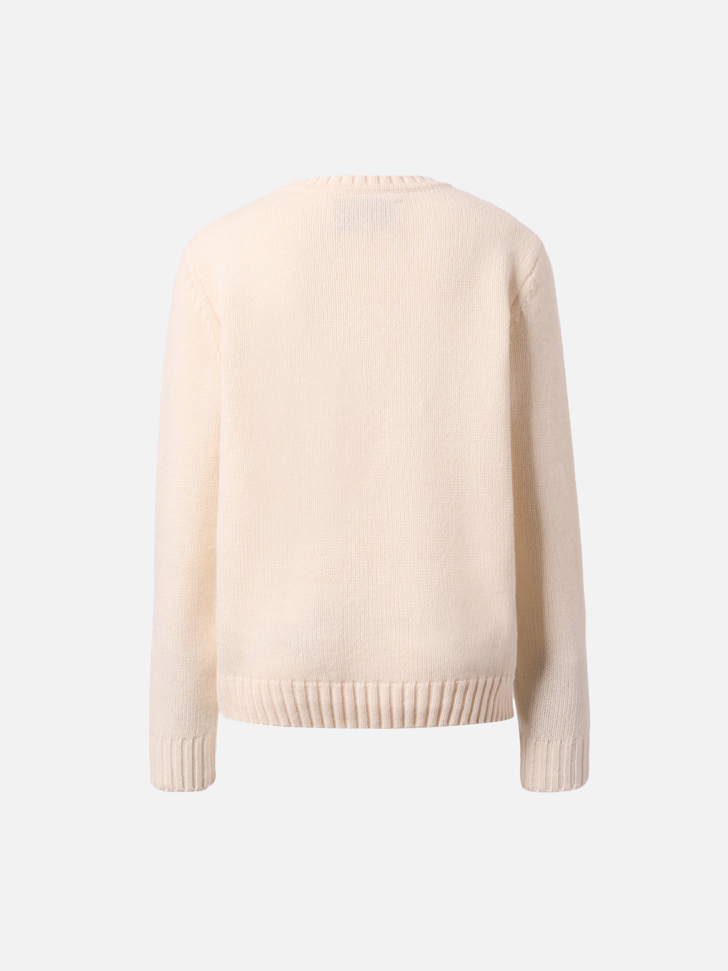 Bombardino Jr. Pullover aus Kaschmirmischung mit St. Moritz-Patch | ST. MORITZ TOP OF THE WORLD SPECIAL EDITION