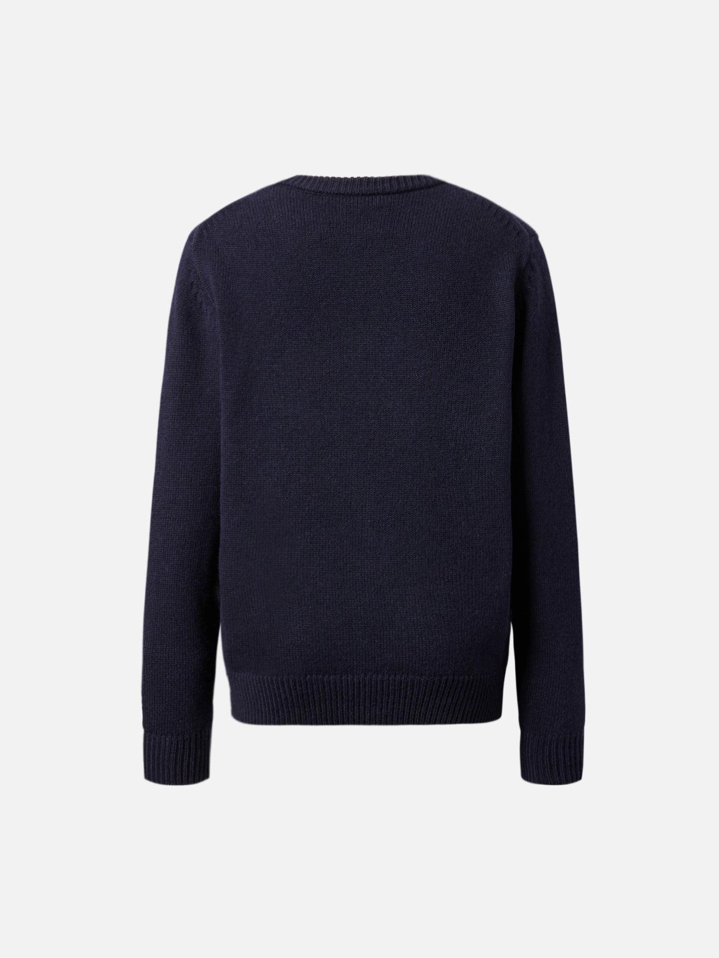 Crewneck Douglas in cashmere blend with Sciupa Femmine jacquard