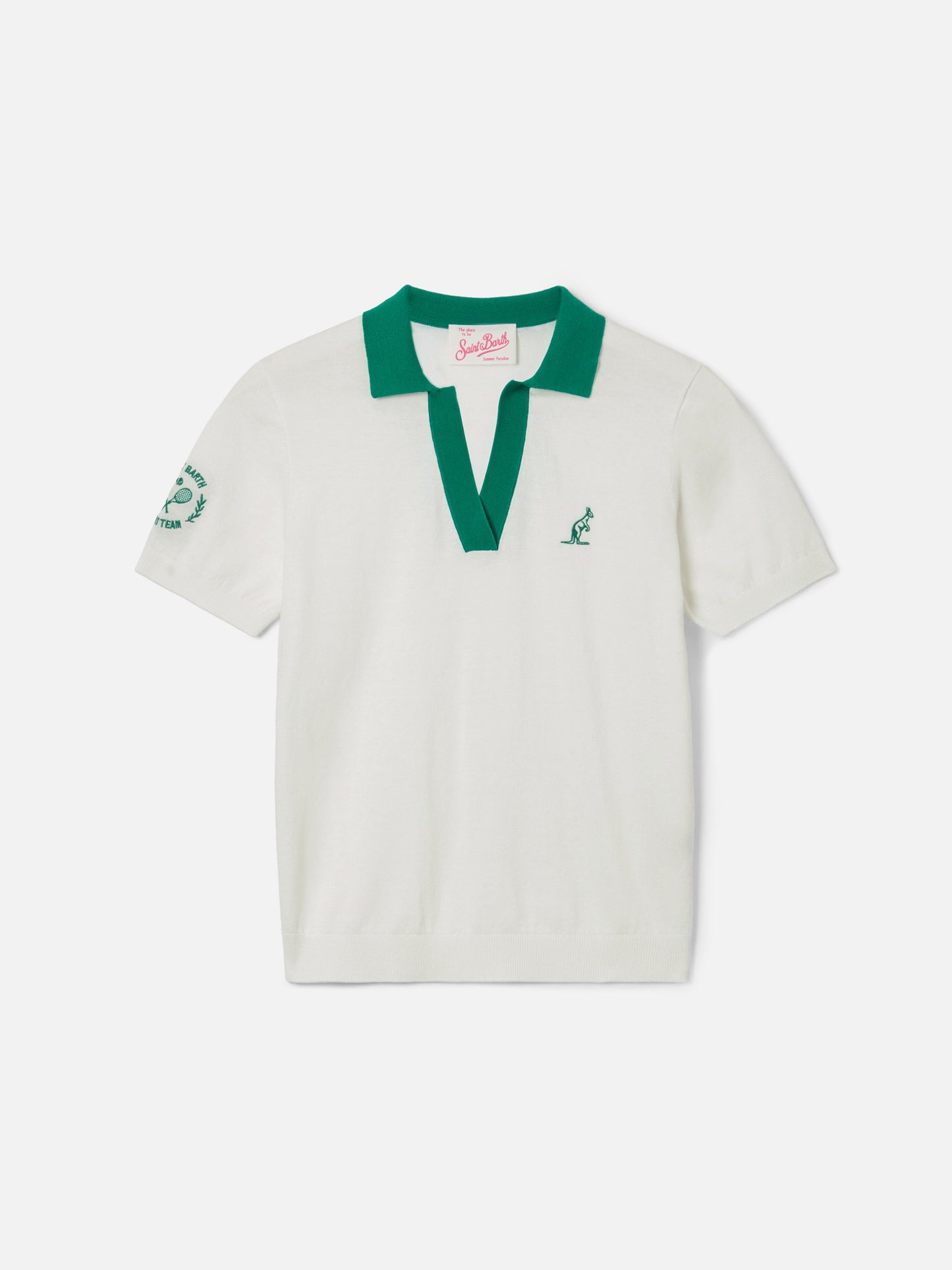 Evonne knitted cotton polo | Special Edition