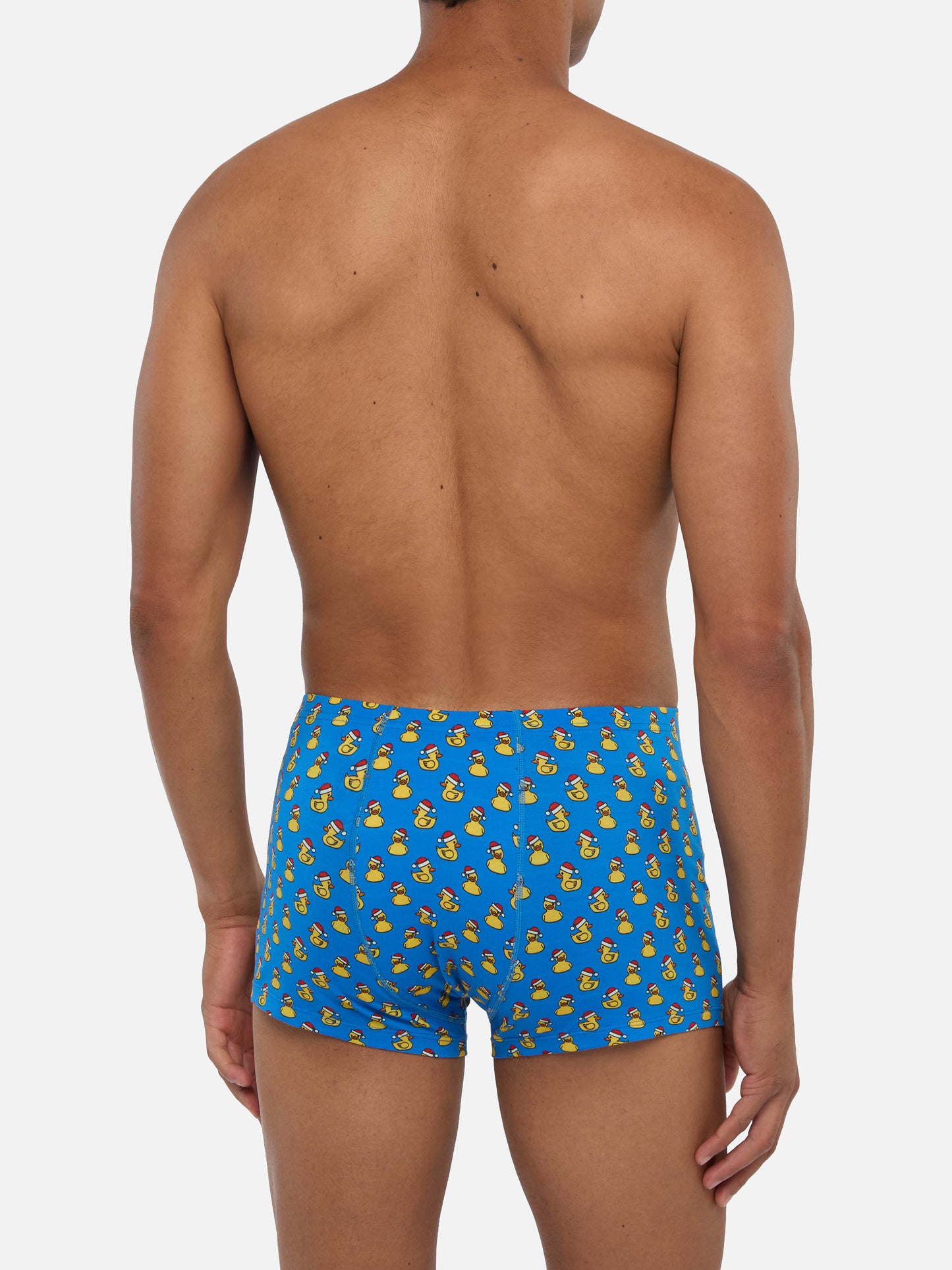 Stretch-Unterwäsche Boxer Howard mit Entenmuster