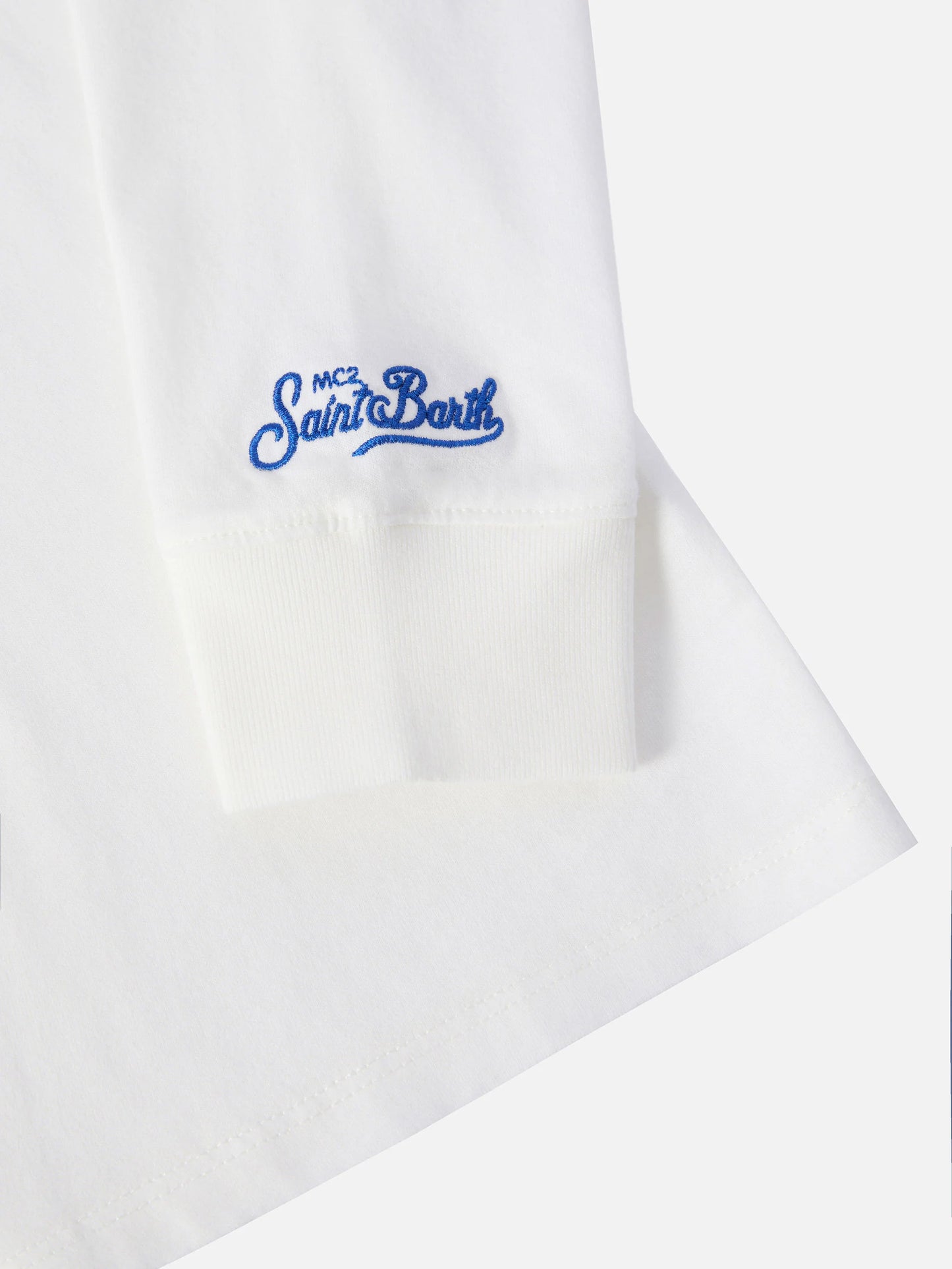 Luton Jr Warm white t-shirt Vacanze di Natale print | Special edition
