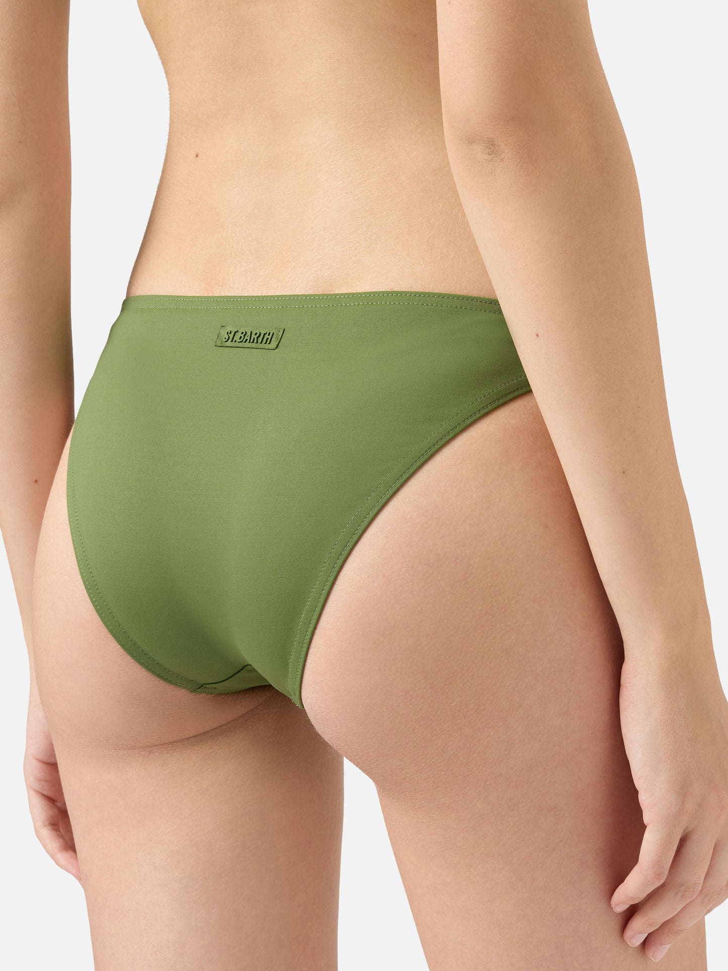 Slip mare a vita alta Maia verde militare