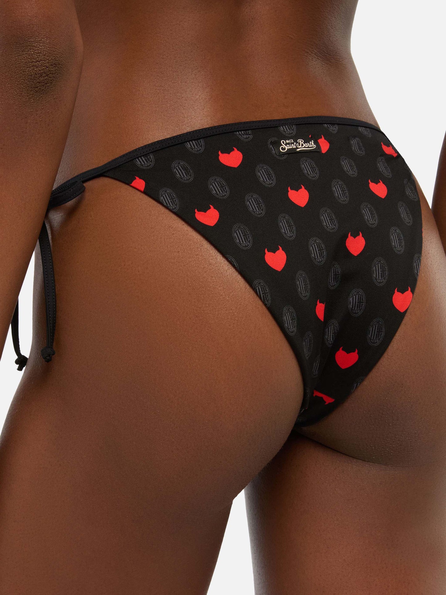 Maleah Triangel-Bikini mit Milan-Print | AC MILAN SPECIAL EDITION