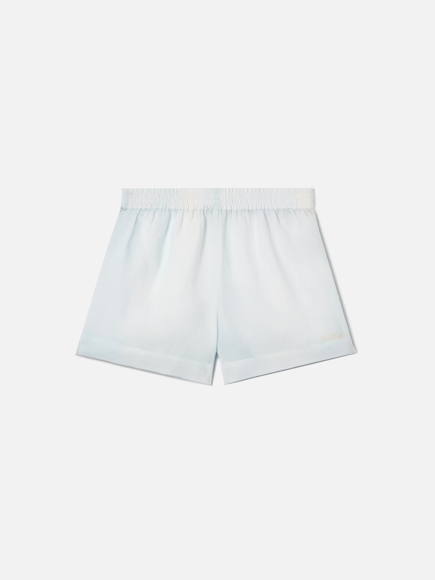 Meave ramie shorts with St. Tropez print