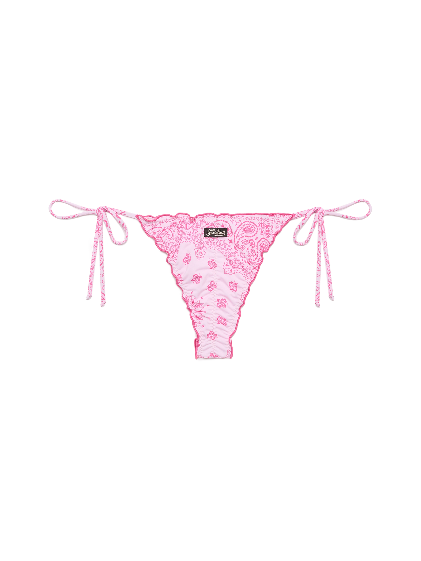Miami cheeky swim briefs with bandanna print - MC2 Saint Barth