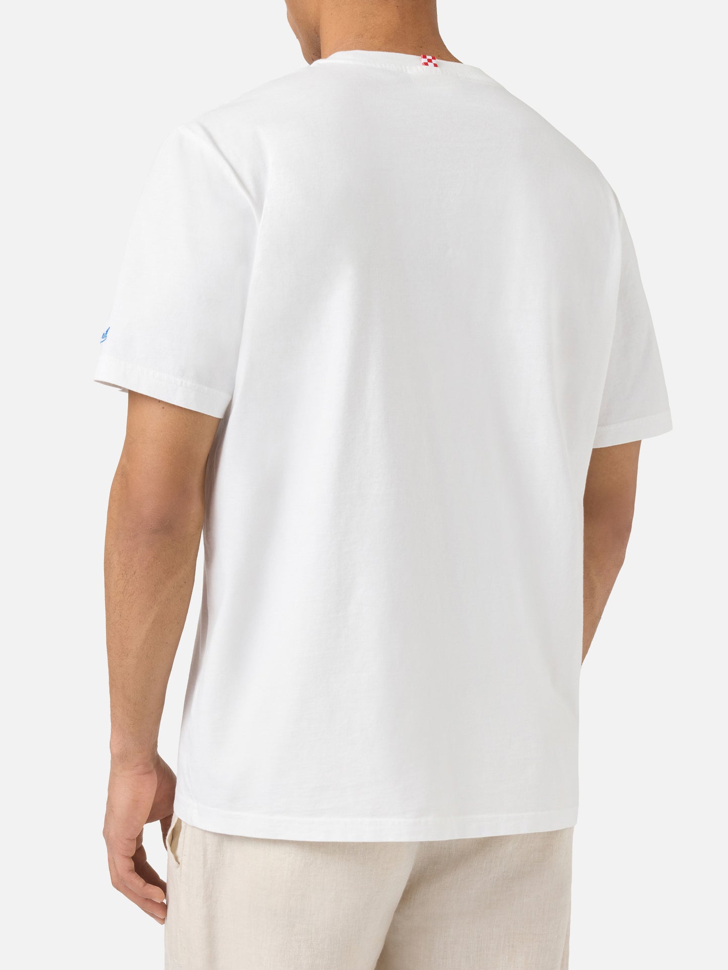 T-shirt Portofino blanc avec broderie Gin Or Gym?