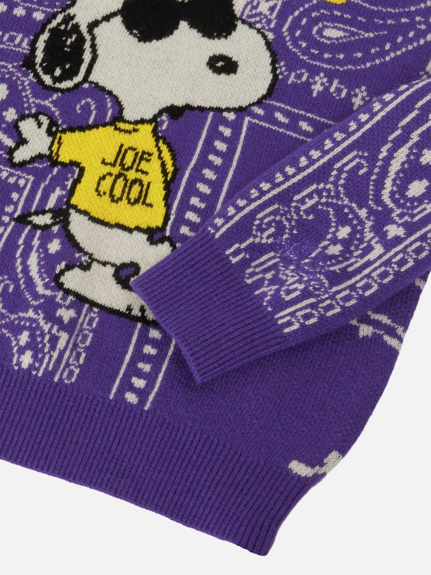 Princess crewneck with bandana and Snoopy jacquard | SNOOPY PEANUTS SPECIAL EDITION