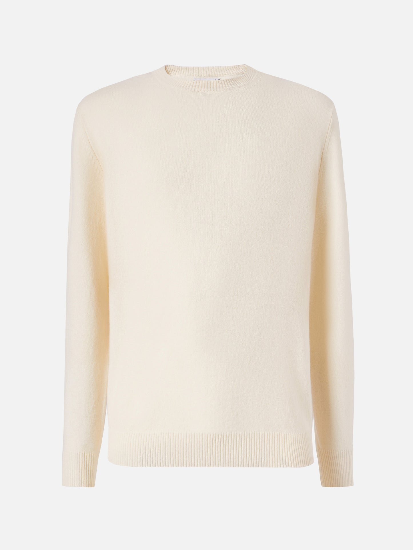 Regent Pullover aus 100 % Lammwolle in Weiß