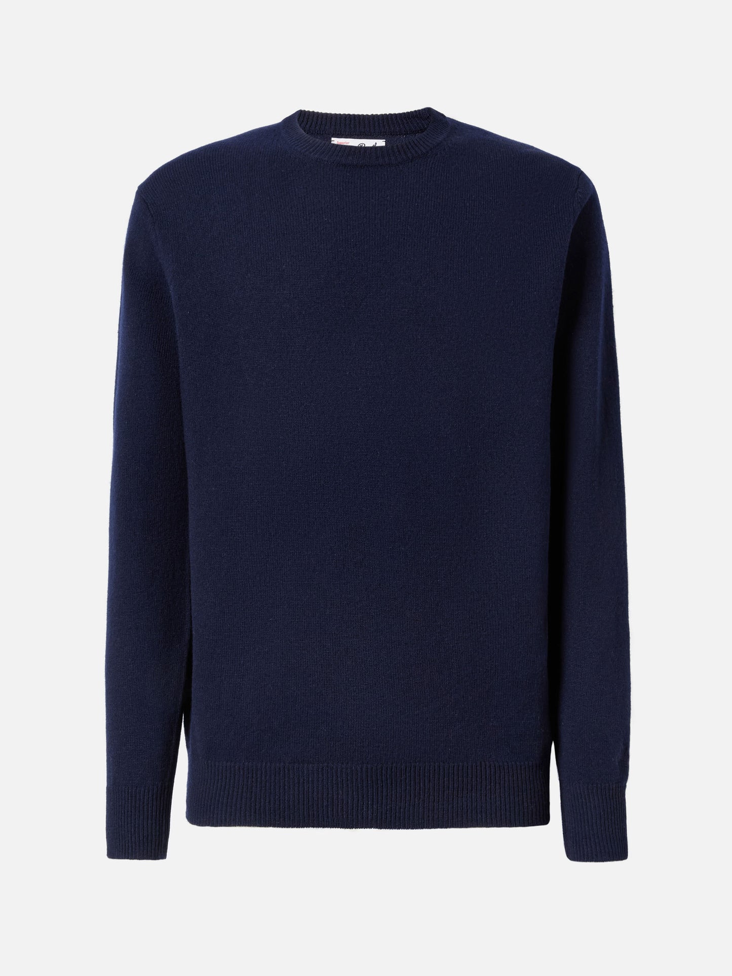 Regent Pullover aus 100 % Lammwolle in Nachtblau