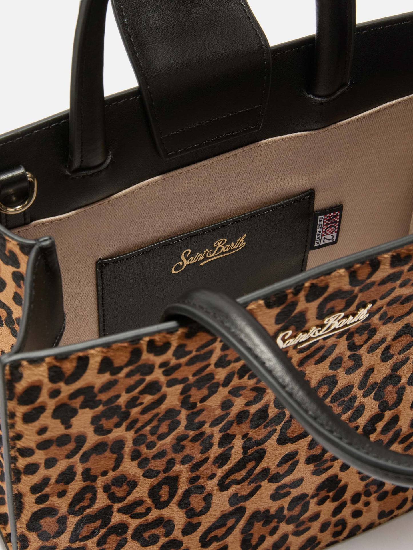 Compra el bolso Shop Bag Midi con estampado de leopardo