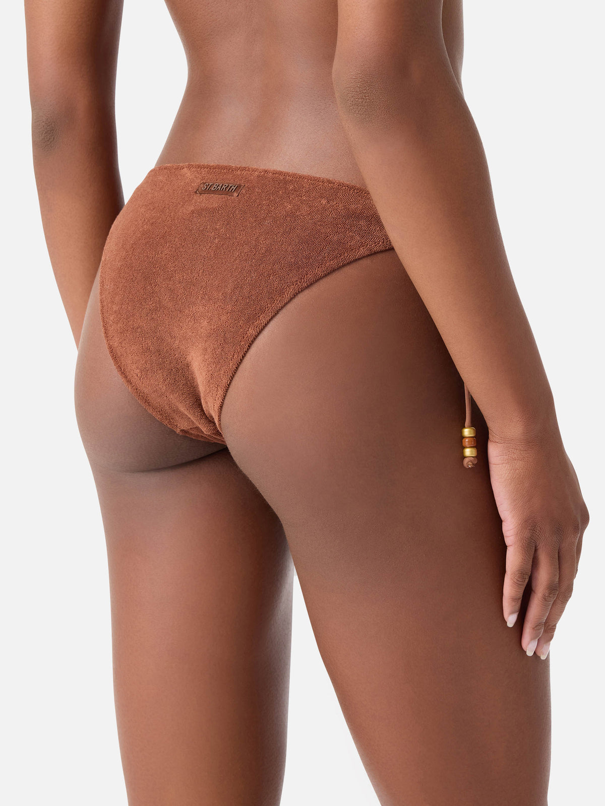 Bikini bralette Judy Virgo en éponge marron