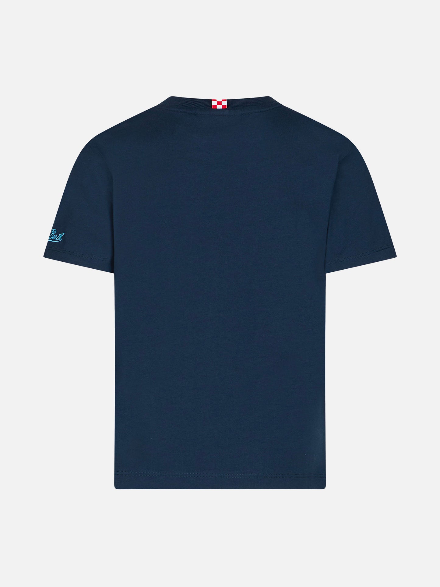 Boy cotton t-shirt with St. Barth Champion Minions print | MINIONS SPECIAL EDITION - MC2 Saint Barth