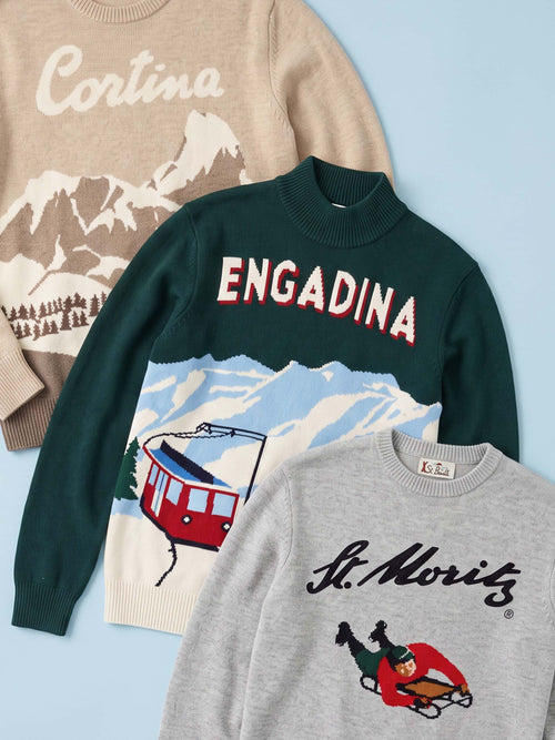 Men's Places Graphic Knitwear