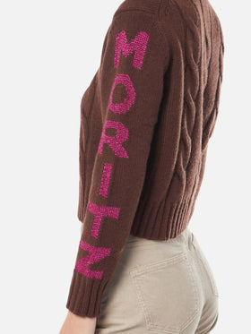 Maglione Adler collo alto con jacquard Saint Moritz