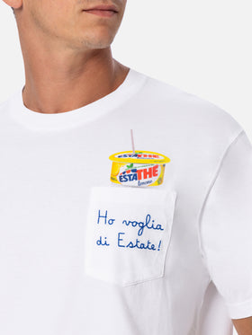 T-shirt Austin in cotone con ricamo Estathé | Special Edition