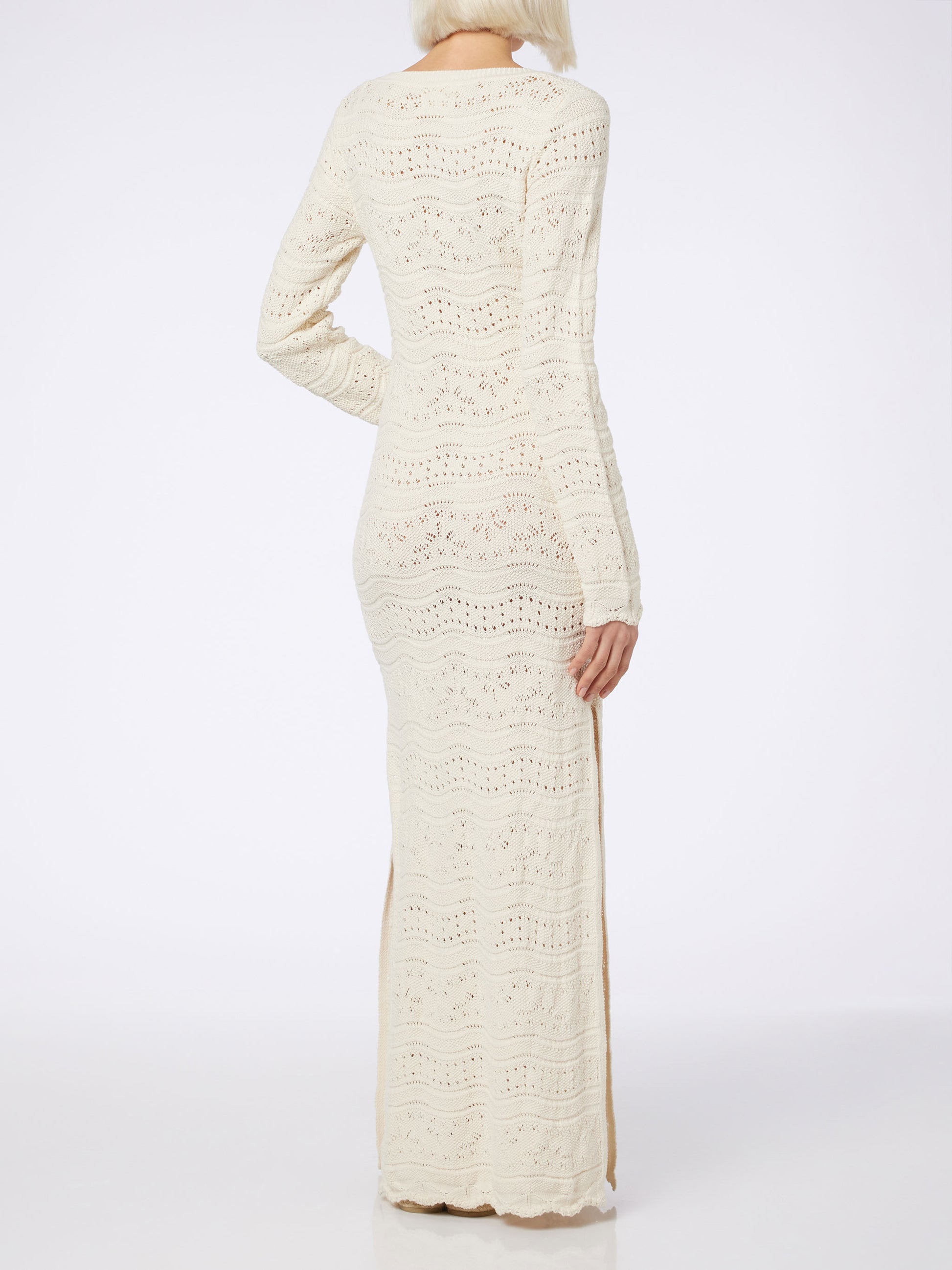 Woman cotton knit midi dress - MC2 Saint Barth