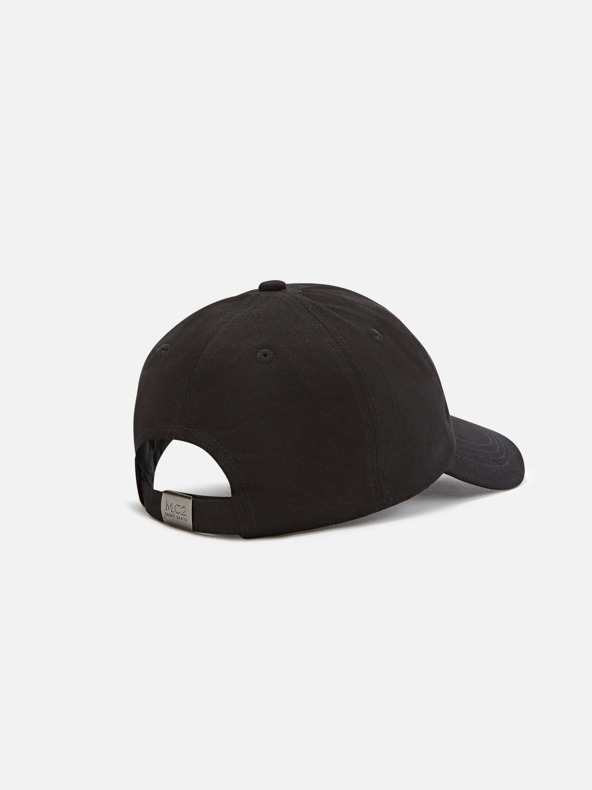 Casquette Studio noire Baseball avec logo brodé 