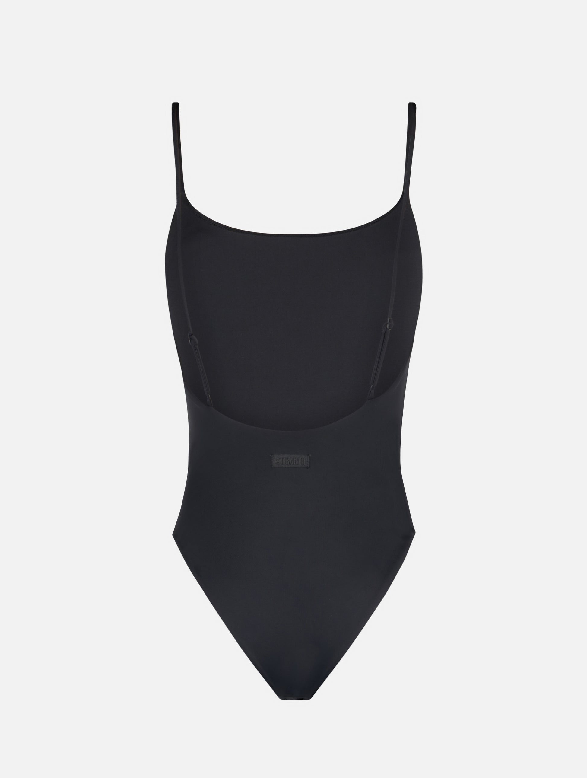 Woman rhinestones one-piece swimsuit Cecille - MC2 Saint Barth