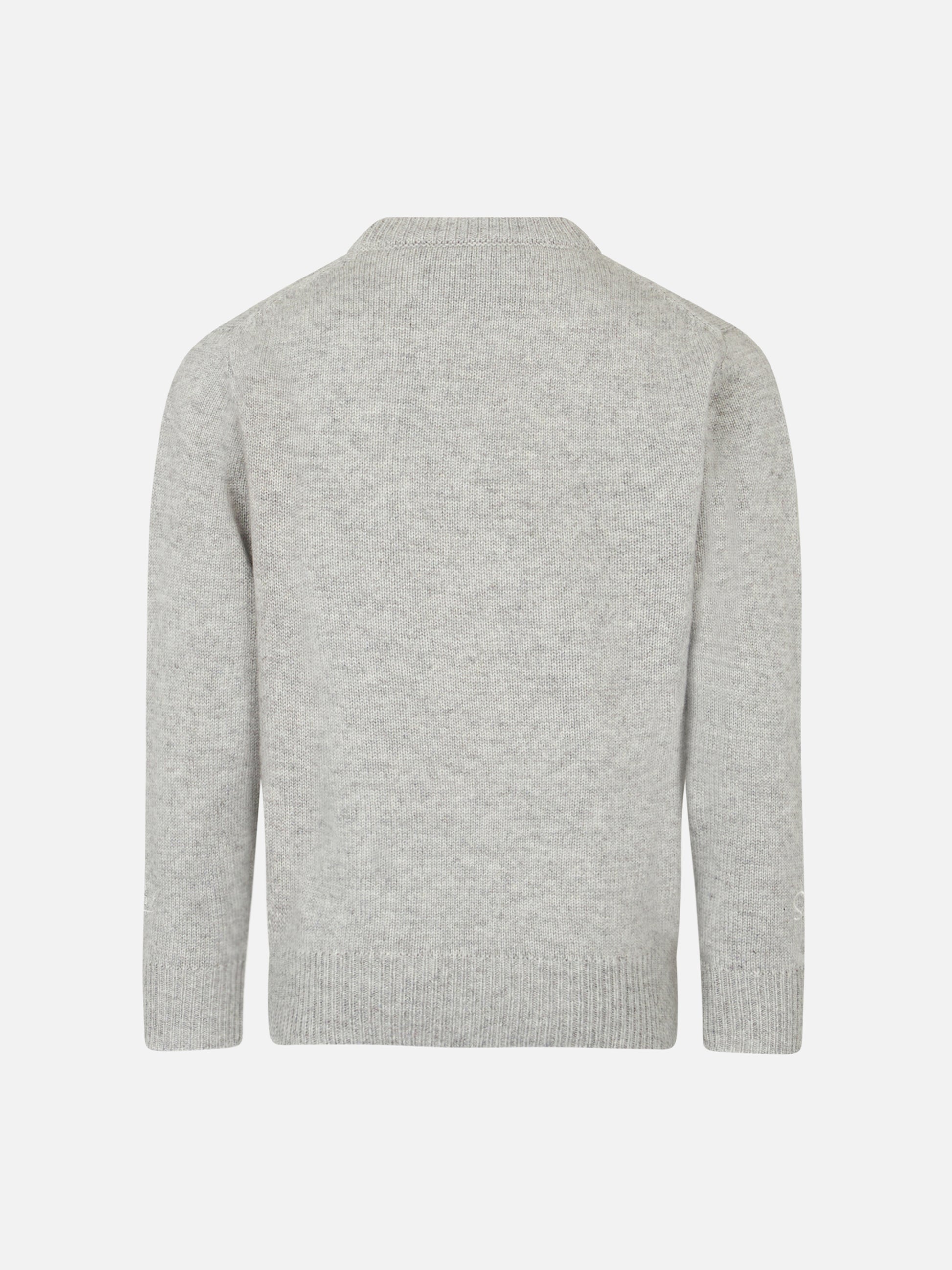 Boy crewneck sweater with Bart Simpson print |THE SIMPSON SPECIAL EDITION - MC2 Saint Barth