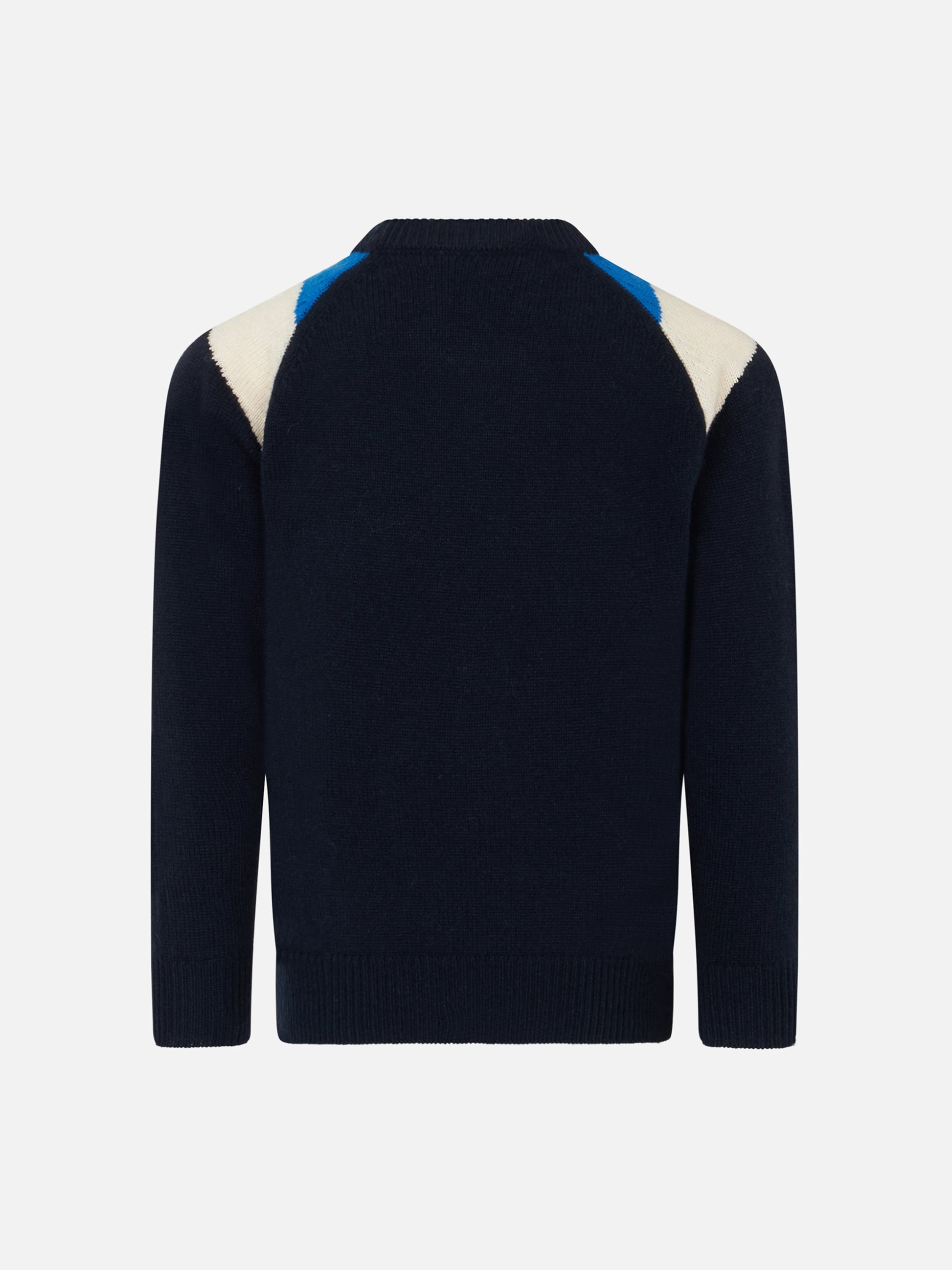 Boy crewneck sweater with Saint Barth print - MC2 Saint Barth