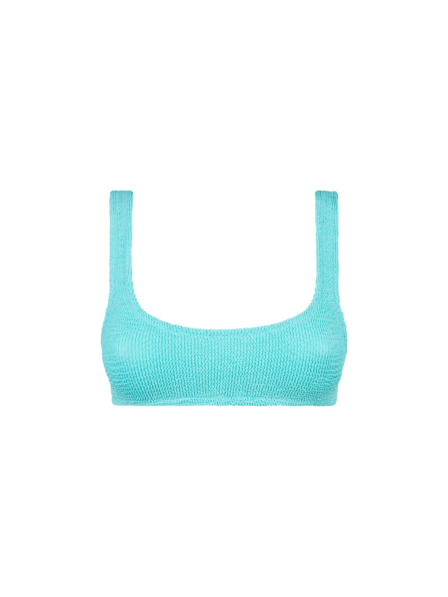 Woman water green crinkle bralette swimsuit - MC2 Saint Barth