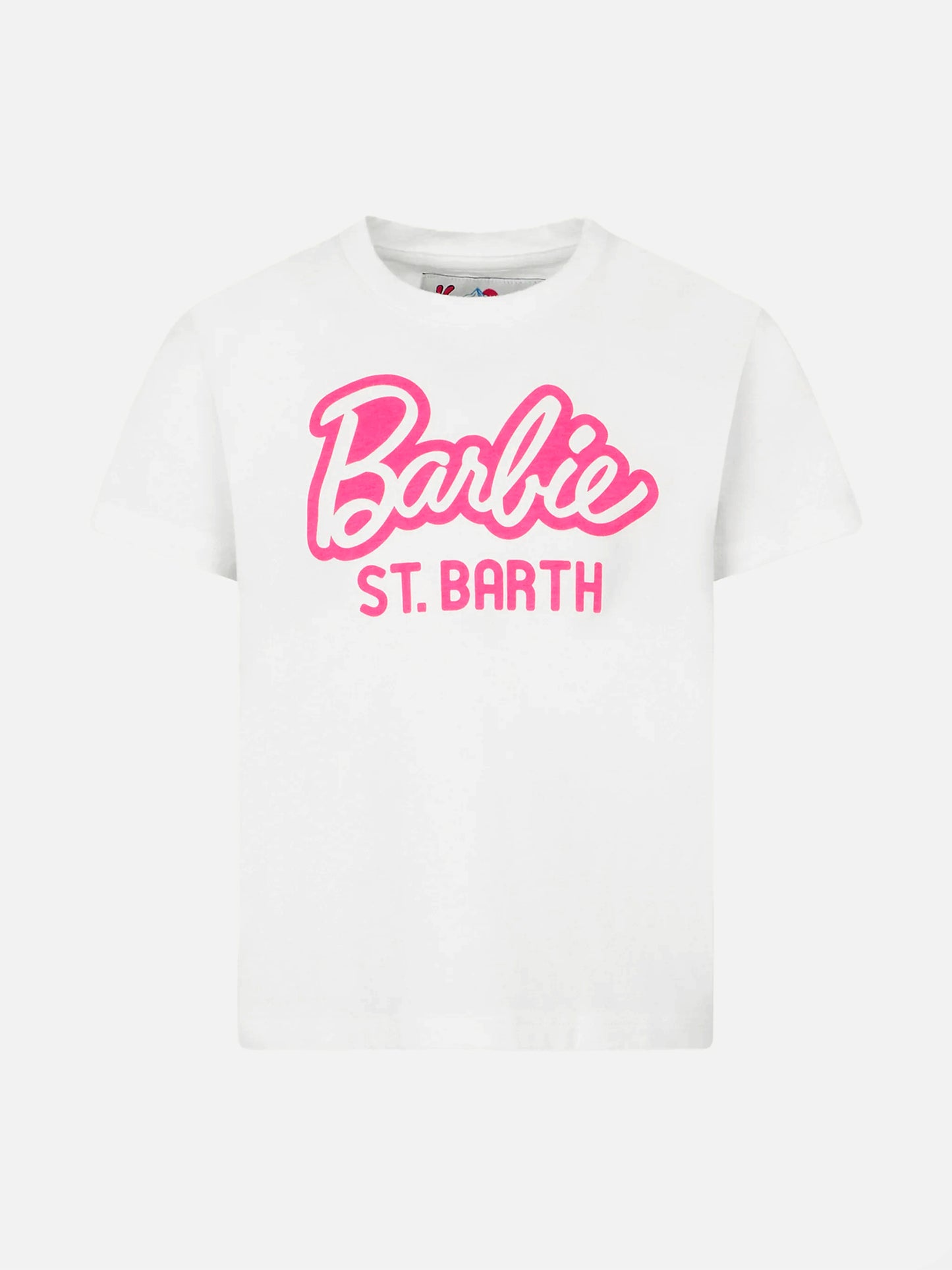 T-shirt fille en coton épais avec imprimé Barbie St. Barth | BARBIE SPECIAL EDITION 