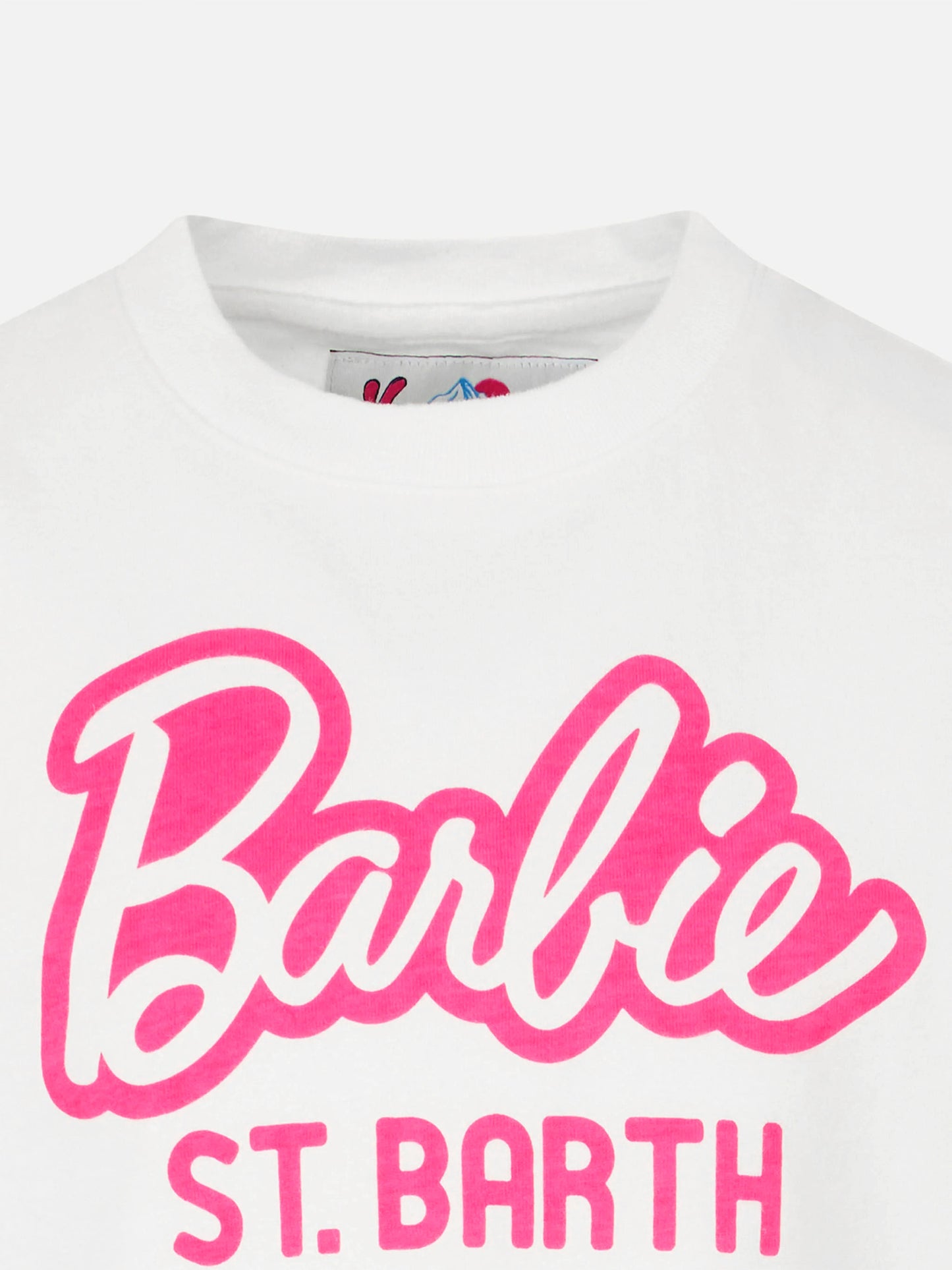 T-shirt fille en coton épais avec imprimé Barbie St. Barth | BARBIE SPECIAL EDITION 