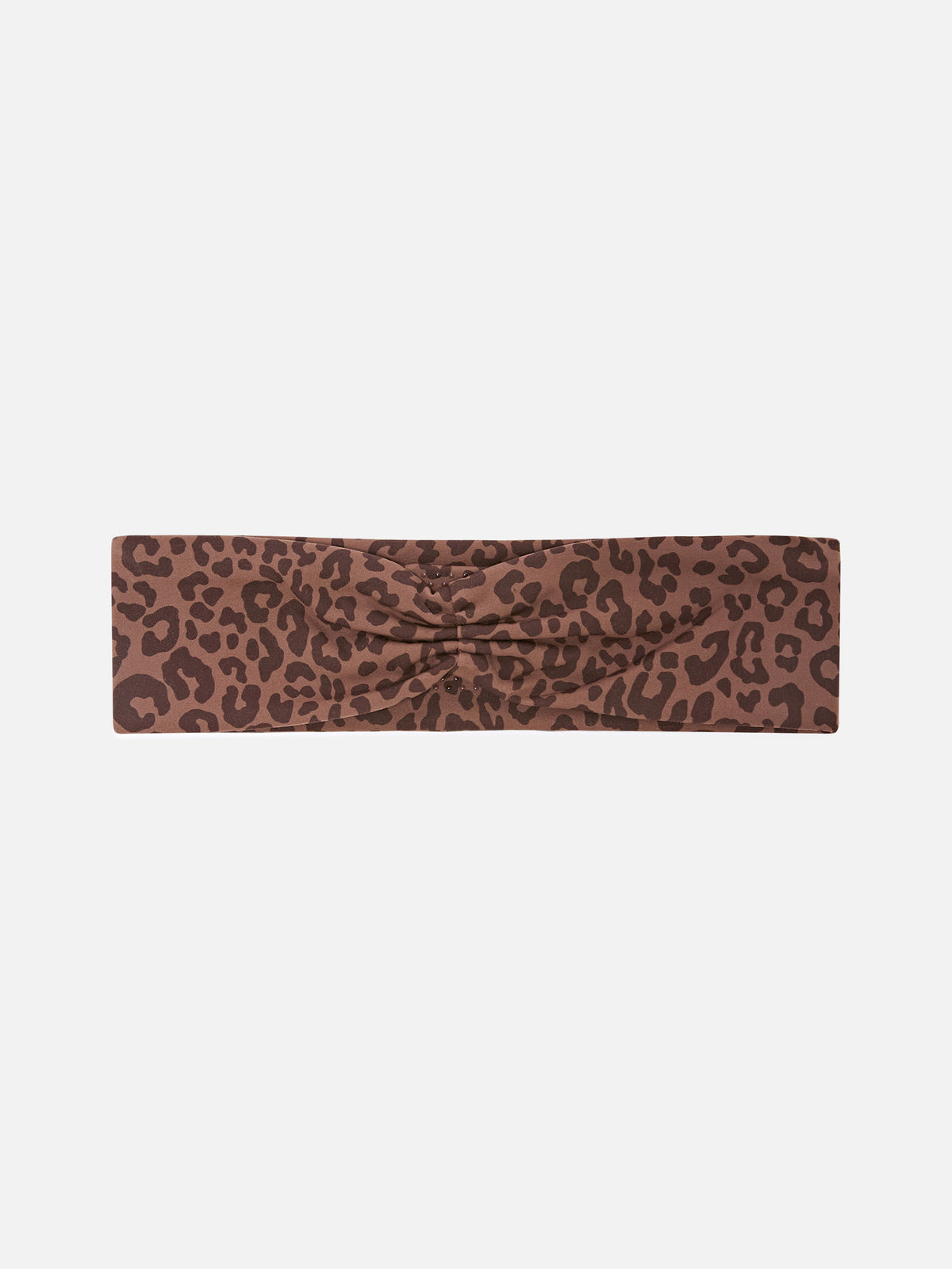 Fascia per capelli Studio con stampa leopardata