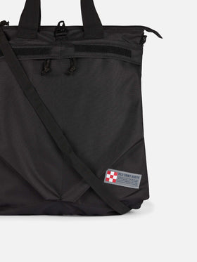 Black technic fabric backpack Helmut - MC2 Saint Barth