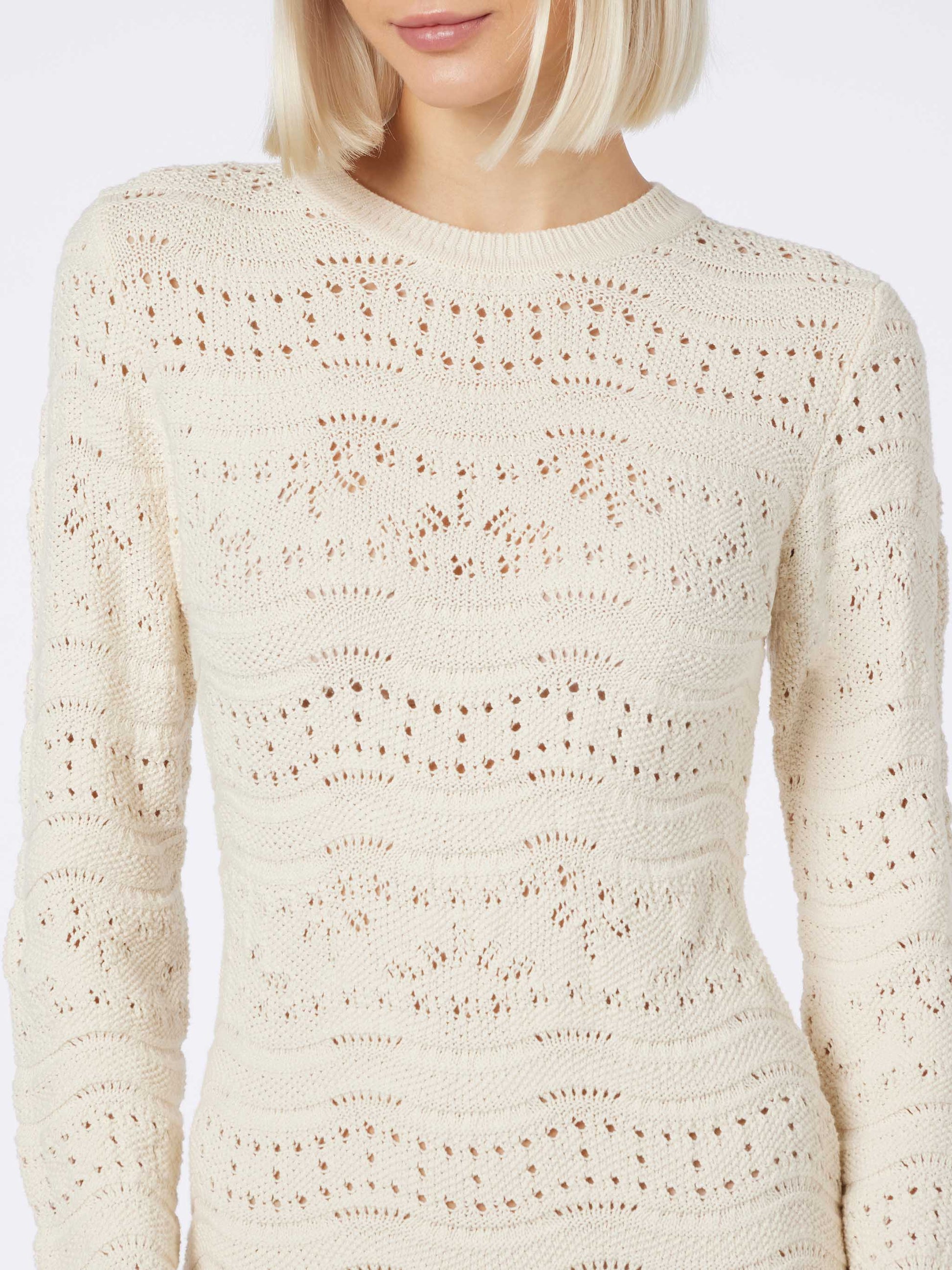 Woman cotton knit mini dress Imany - MC2 Saint Barth