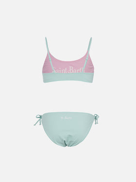 Girl double face bralette bikini Jaiden - MC2 Saint Barth