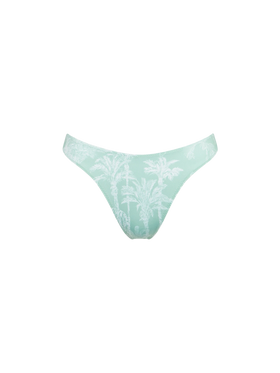 Woman cheeky swim briefs with jungle print - MC2 Saint Barth