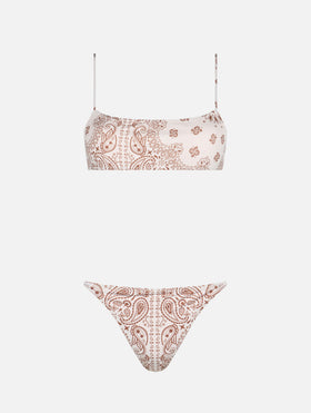 Bikini de mujer tipo bralette con bandana Sadie Jodene 