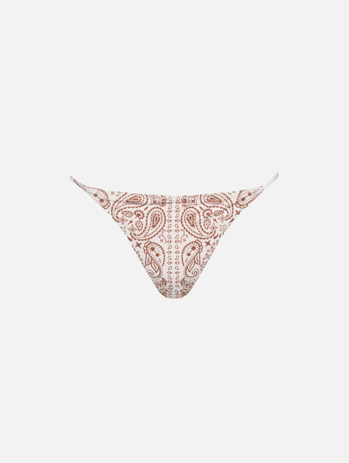 Freche Damen-Badehose mit Bandanna-Motiv Jodene