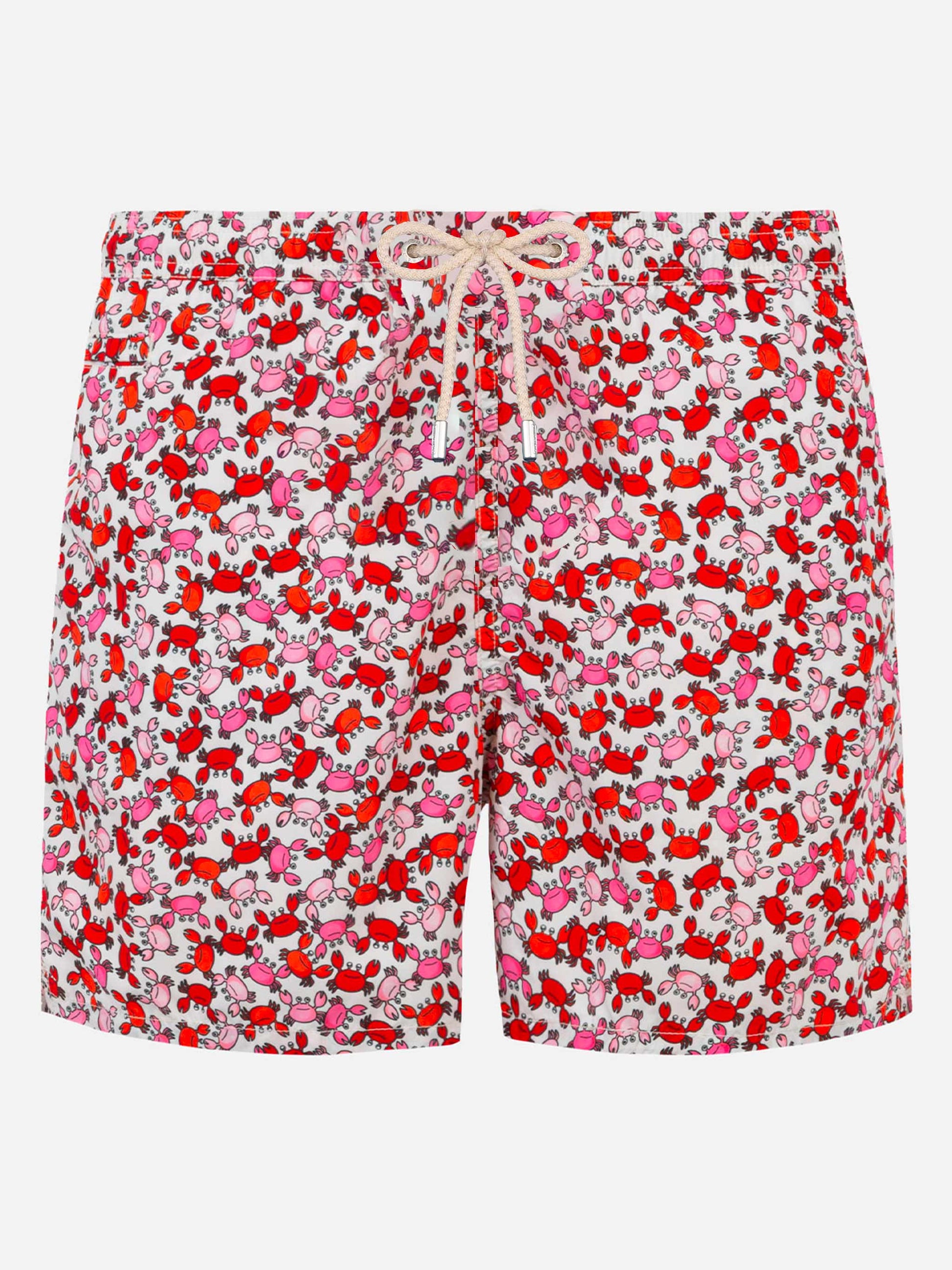 Man swim shorts with crabs print - MC2 Saint Barth