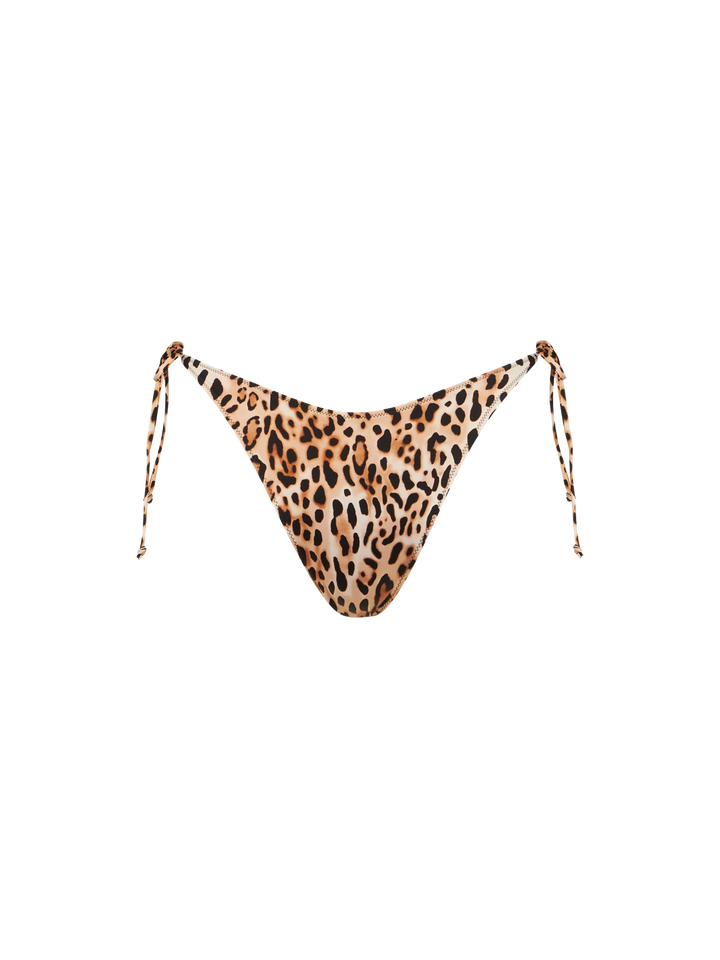 Virgo leopard print swim briefs