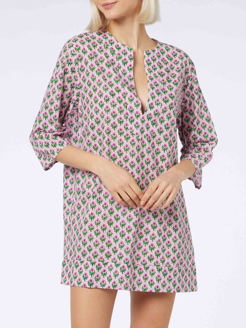 Woman cotton tunic dress Macha - MC2 Saint Barth