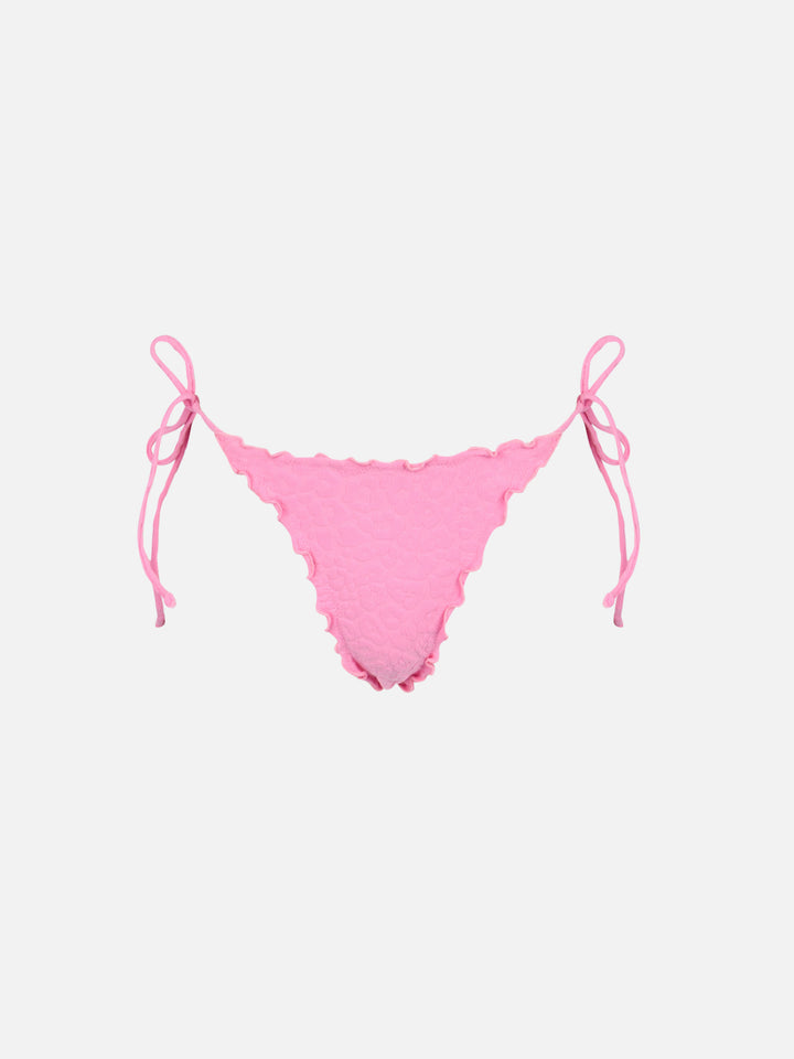 Slip mare Miami embossed animalier e taglio sgambato
