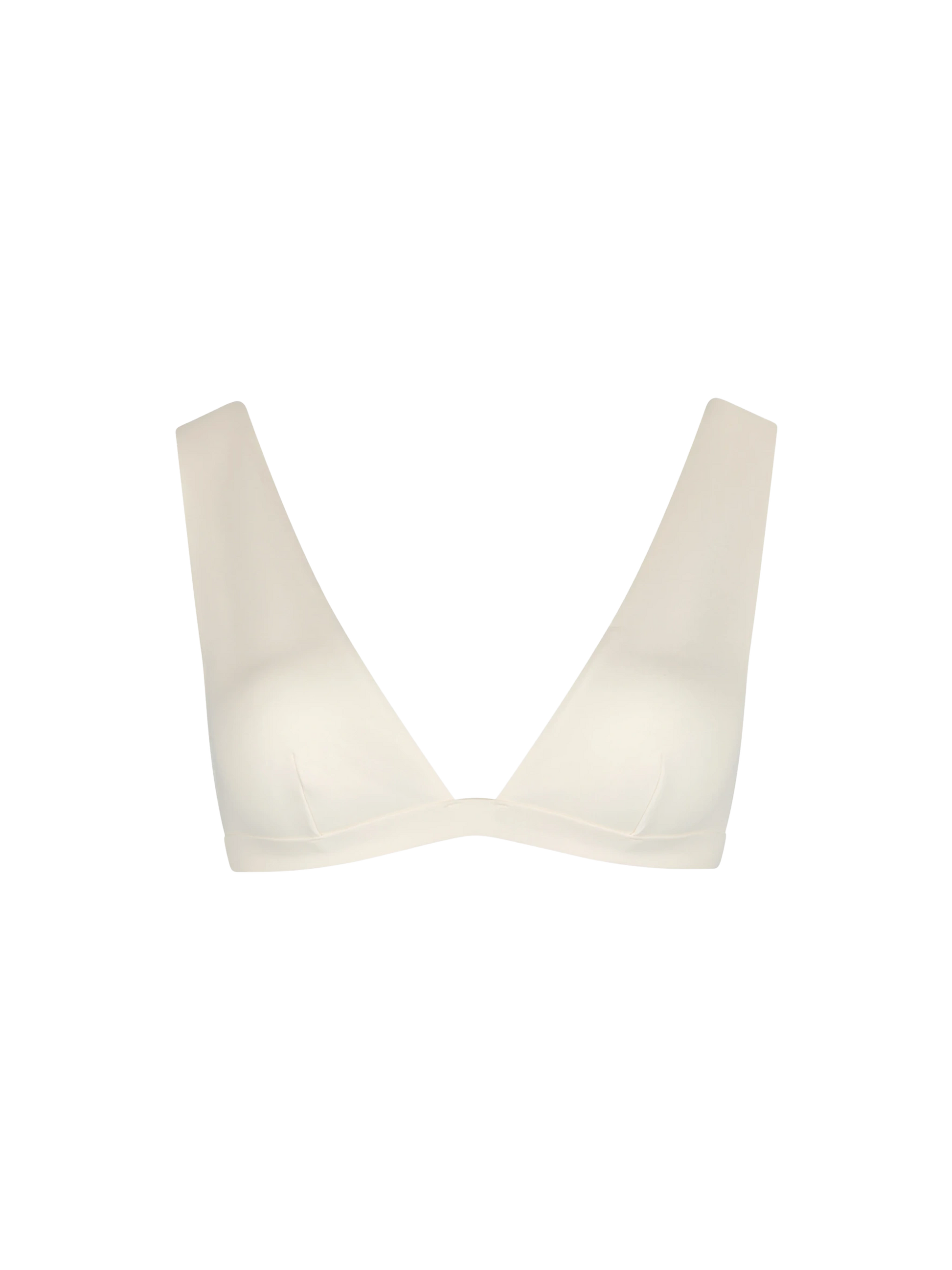 Woman heatsealed scooped beach top Ofelia - MC2 Saint Barth