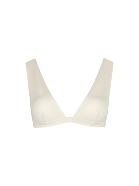 Woman heatsealed scooped beach top Ofelia - MC2 Saint Barth