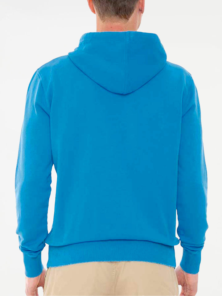 Man cotton hooded sweatshirt with St. Barth Padel Club print - MC2 Saint Barth