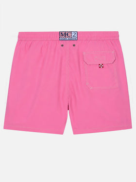Bañador de largo medio rosa Patmos 