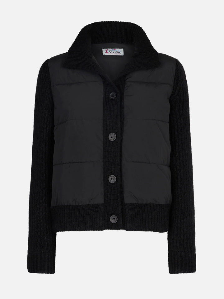 Chaqueta acolchada negra Rosental 