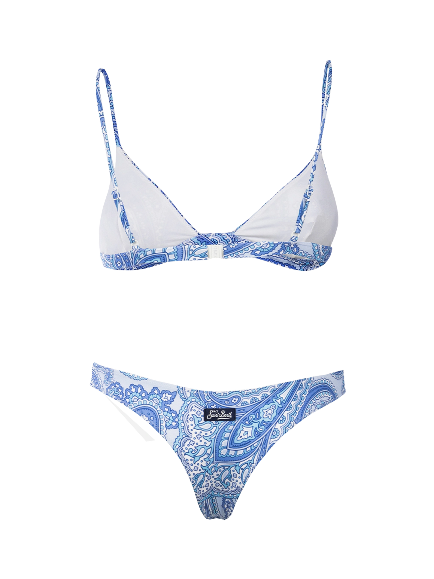 Rylie Naomi paisley triangle bikini