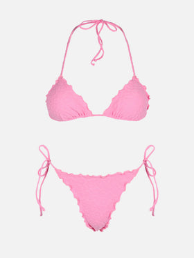 Bikini triangle classique Sagittarius Miami animalier embossé 