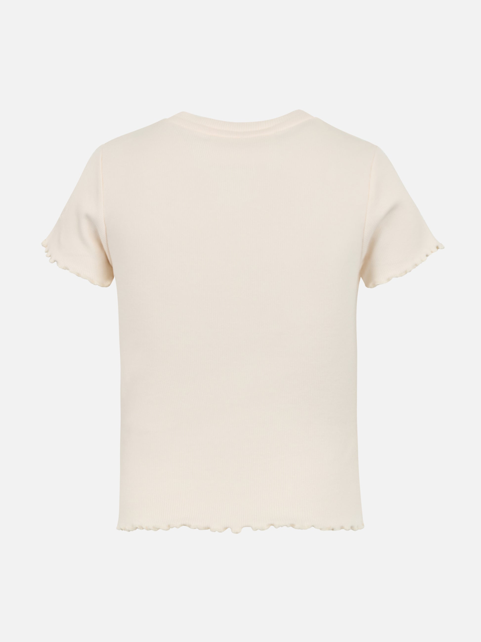 Girl ribbed t-shirt Serena Jr with Baby Star embroidery - MC2 Saint Barth